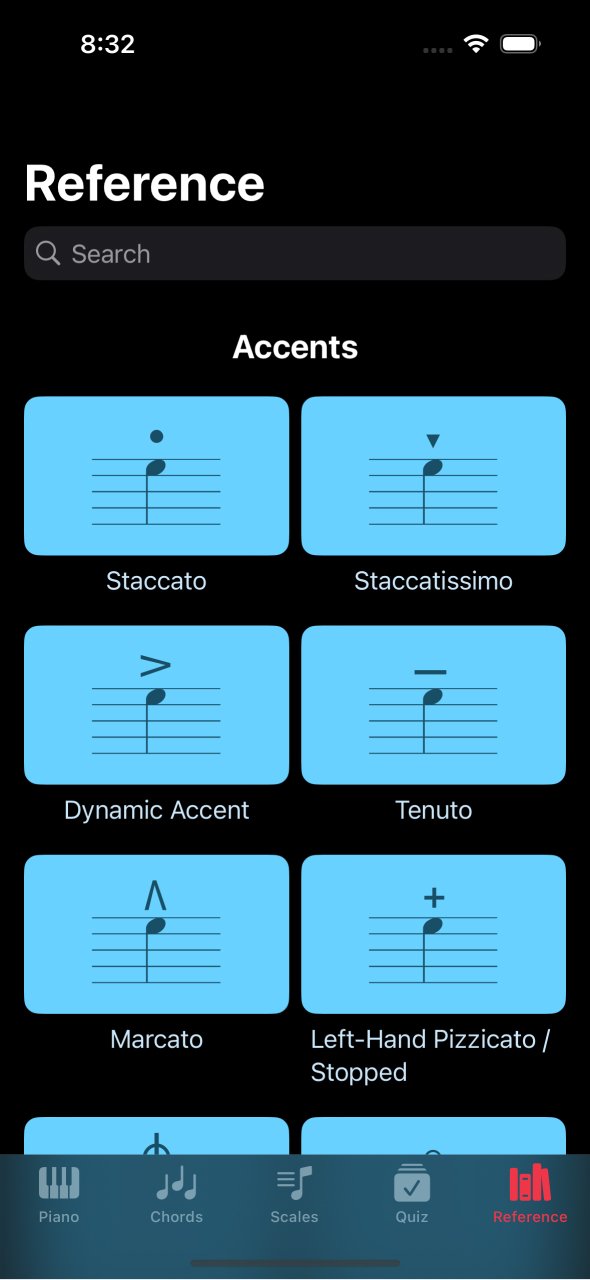 Nota Music App - Reference